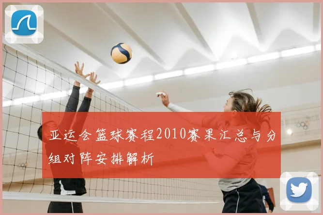 亚运会篮球赛程2010赛果汇总与分组对阵安排解析